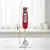 LICUADORA DE MANO 800W CON VASO ROJA Y ACERO TELEFUNKEN SMARTMIX 2300 - MIL