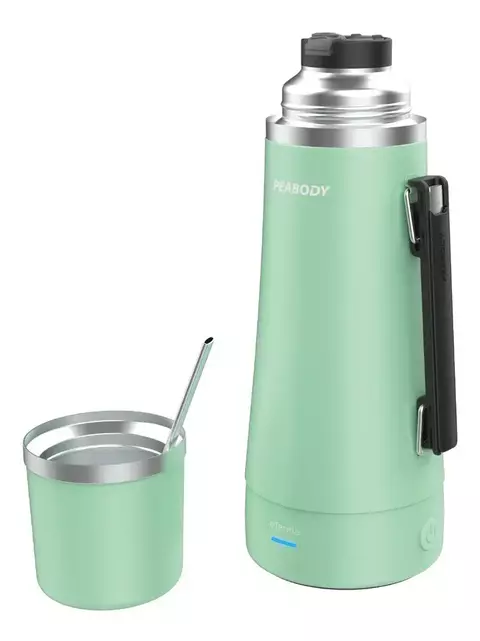 TERMO ELECTRICO E-TERMO 700W 1 LTS VERDE PEABODY T1001V - comprar online