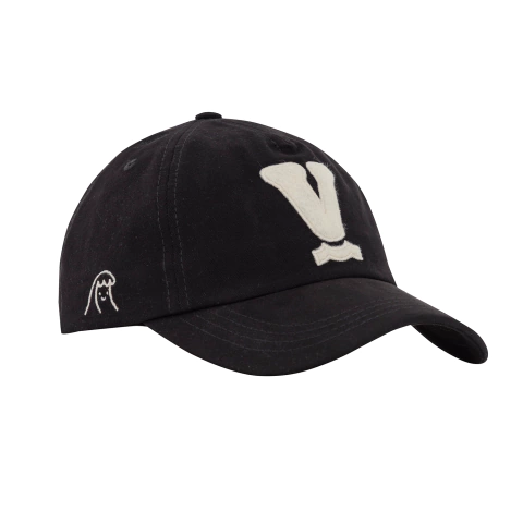 Gorra V emblema (negra) - comprar online