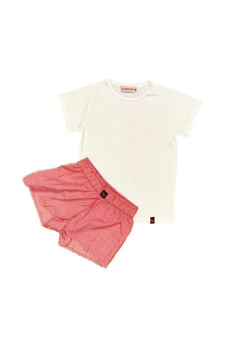 Conjunto Basic Kids | Rojo