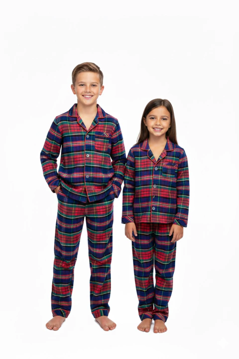 Conjunto Zelda Kids | Escocés Rojo - comprar online