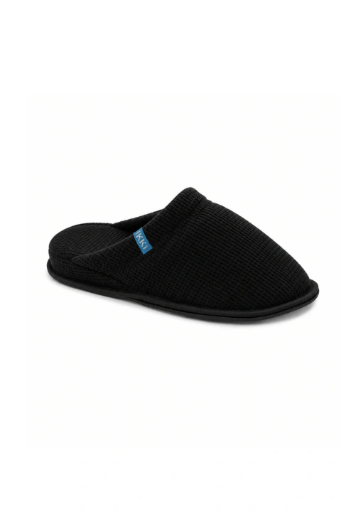 Pantufla Nido de Abeja | Negra