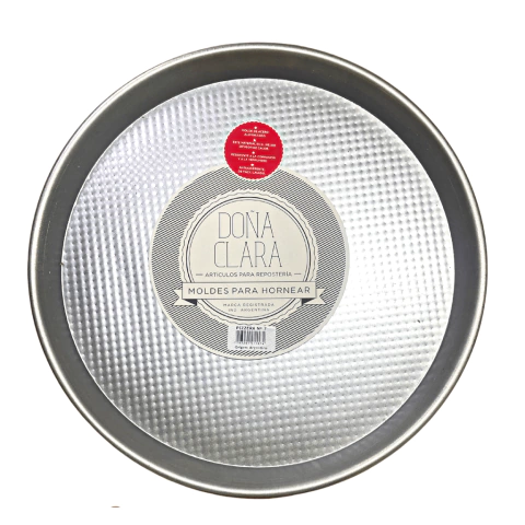 PIZZERA 35 CM ACERO ALUMINIZADO DOÑA CLARA