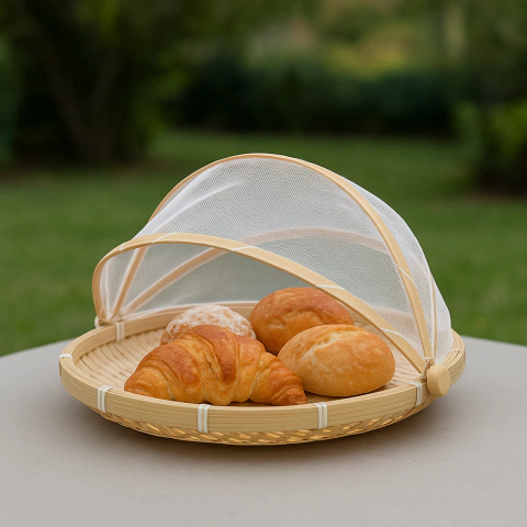 BANDEJA TUL BLANCO 30*30*18 CUADRADA - comprar online