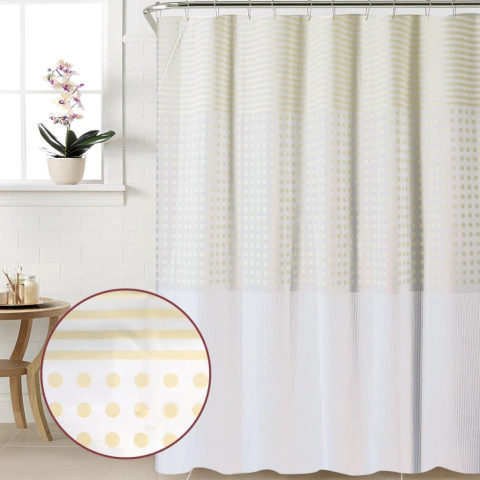 CORTINA PEVA DIPI NATURAL