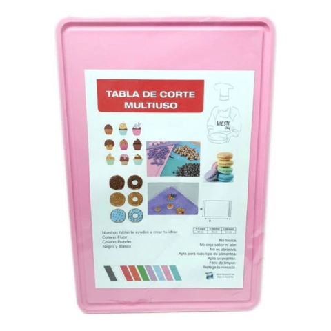 TABLA DE PICAR 20 x 30 x 0.07 cm ROSA