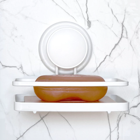 JABONERA SIMPLE BAMBOO BLANCO - comprar online