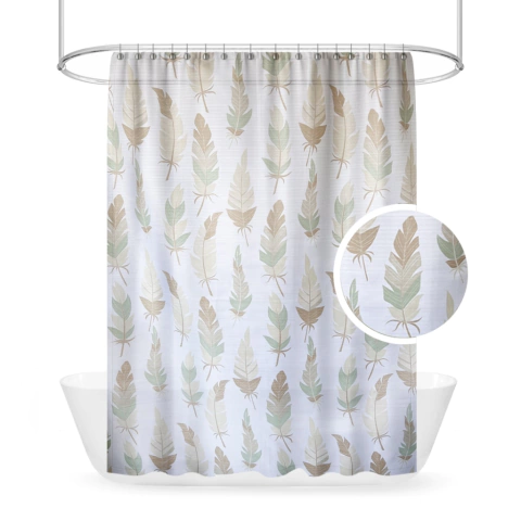 CORTINA DE BAÑO LINO FEATHER STYLE - comprar online