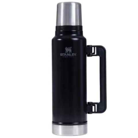 TERMO STANLEY CLASICO NEGRO 1.4 ASA PLEGABLE