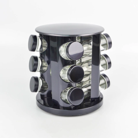 ESPECIERO NEGRO REDONDO X 12