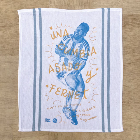 repasador UNA CUMBIA, ASADO & FERNET