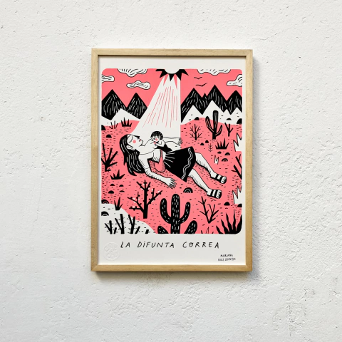 serigrafía La Difunta Correa - comprar online