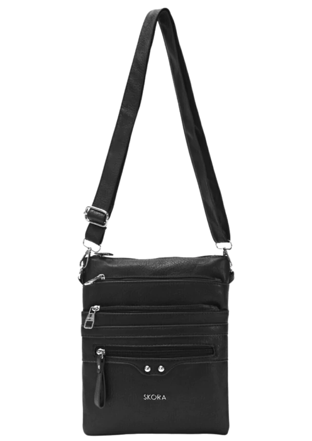 Bandolera eco cuero case Skora