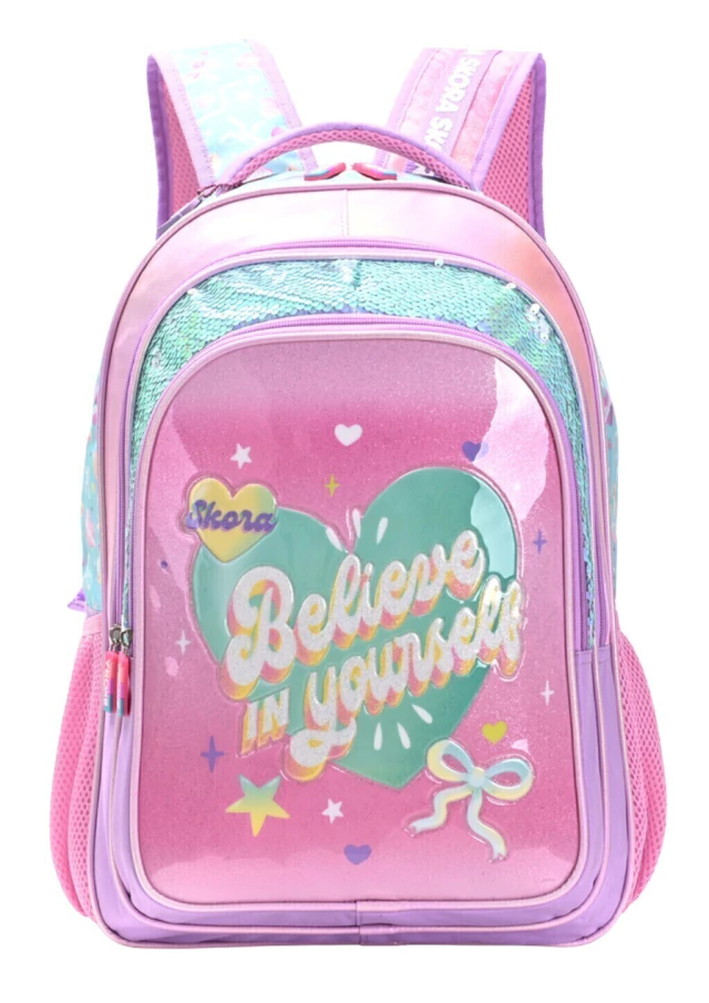 Mochila 18" con llavero Allegra Skora