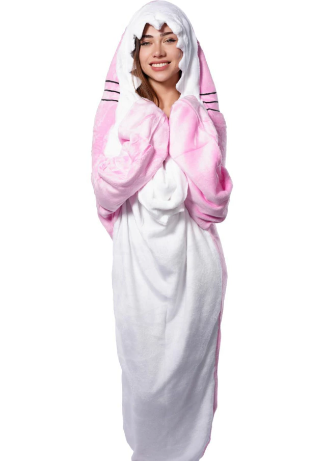 Pijama tiburón rosa de Bashop