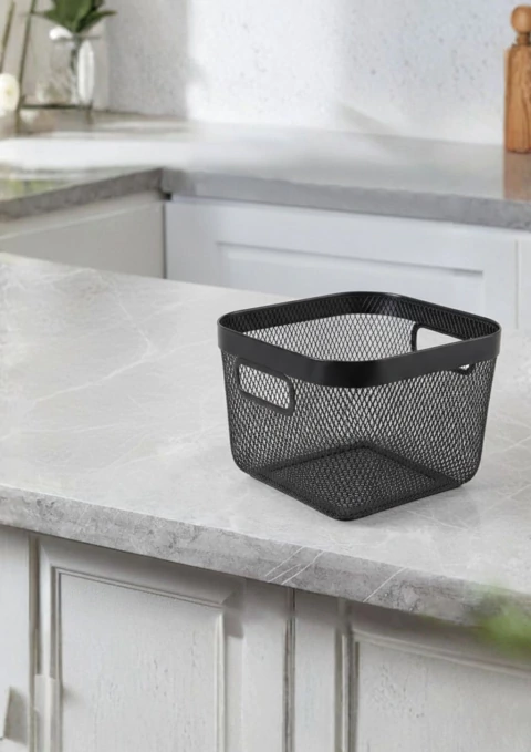 CANASTO METALICO CUADRADO OSLO - comprar online