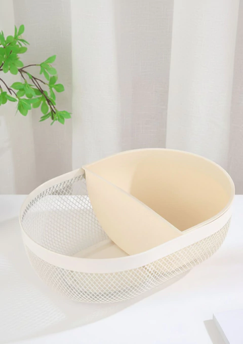 CANASTO OVAL CON DIVISOR - comprar online