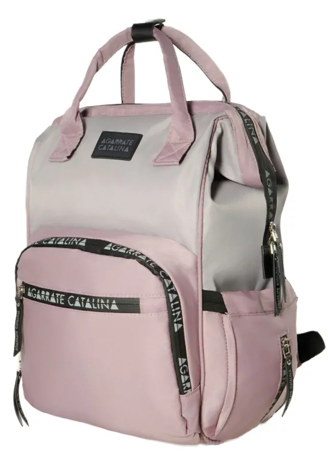 Mochila maternal Agarrate Catalina Gardenia de Bashop — imagen 12