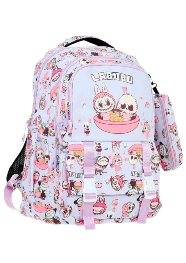 Mochila infantil Labubu Friends de BASHOP — imagen 2