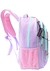 MOCHILA CROMATICO LILA ACQUA CON LLAVERO 18" COSMIC - comprar online