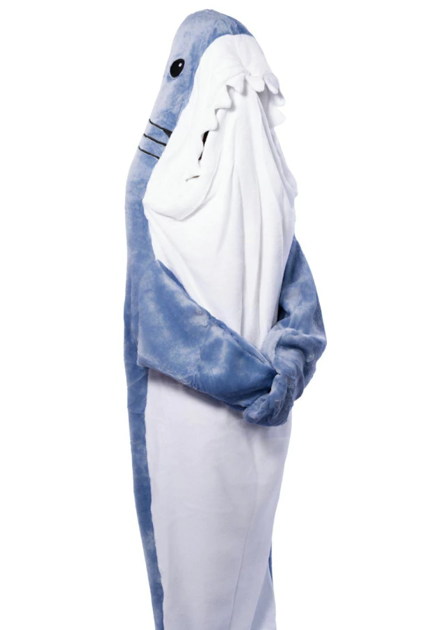 Pijama tiburón azul grisáceo de Bashop — imagen 8