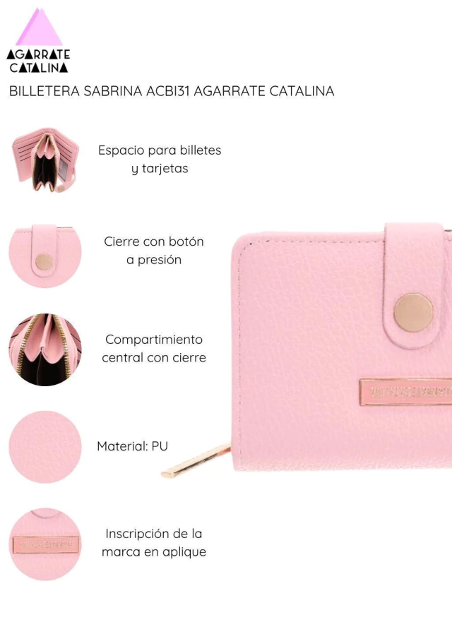 Billetera Sabrina de Bashop — imagen 3