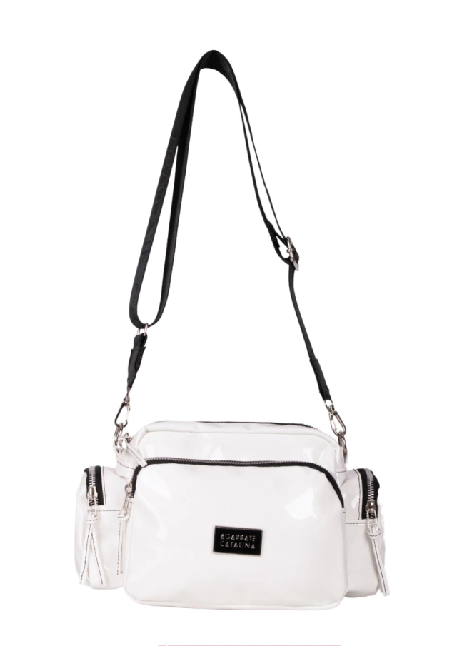Bandolera charol agarrate Catalina Bali — imagen 4