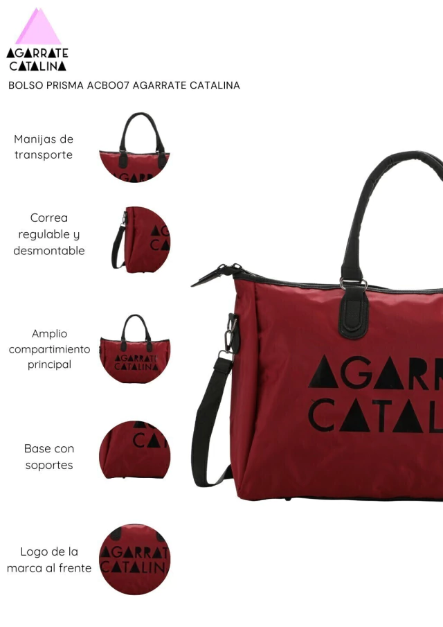 Bolso prisma agarrate catalina — imagen 6