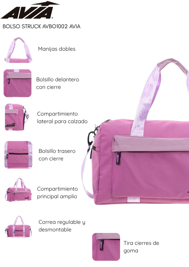 Bolso Struck Avia de Bashop — imagen 4