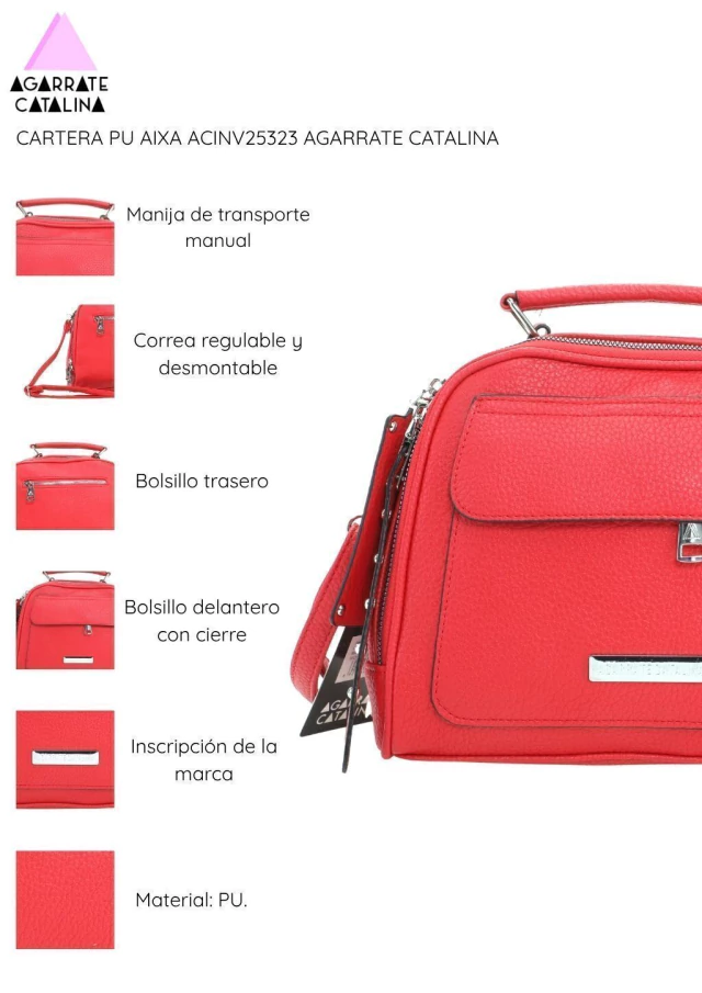 Cartera pu Aixa Agarrate Catalina de Bashop — imagen 7