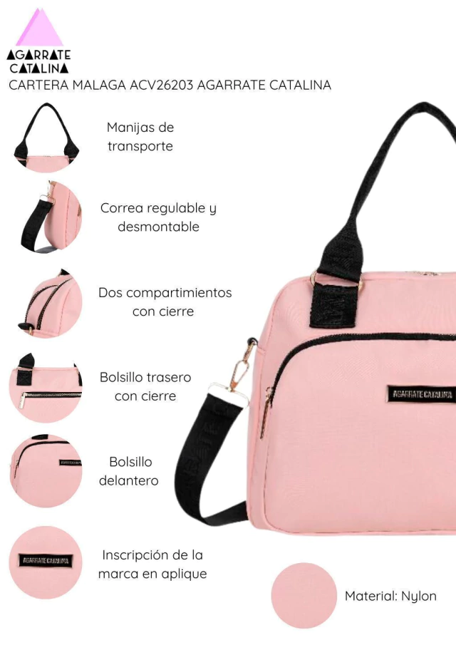 Cartera Malaga Agarrate Catalina de Bashop — imagen 5