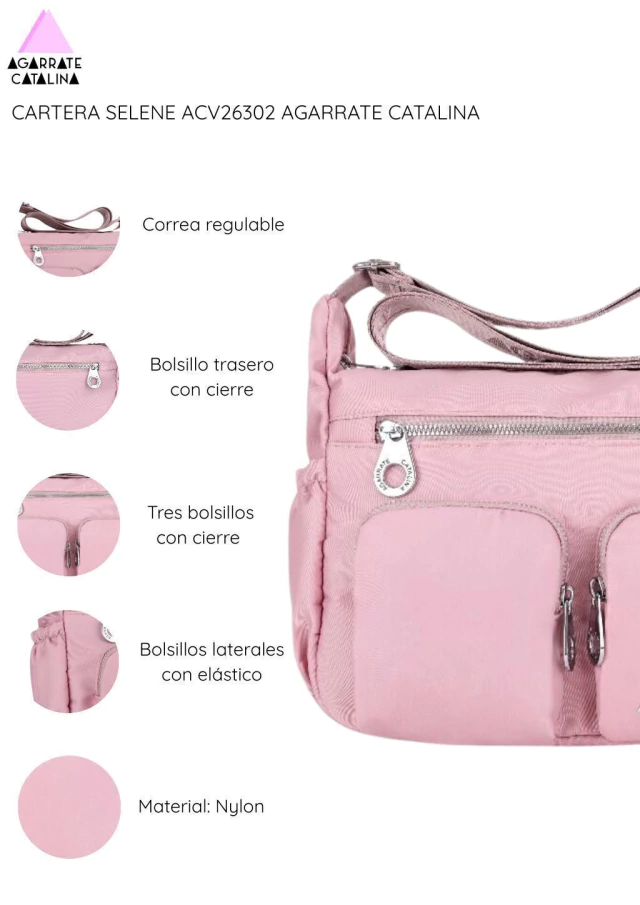 Cartera Selene Agarrate Catalina de Bashop — imagen 6