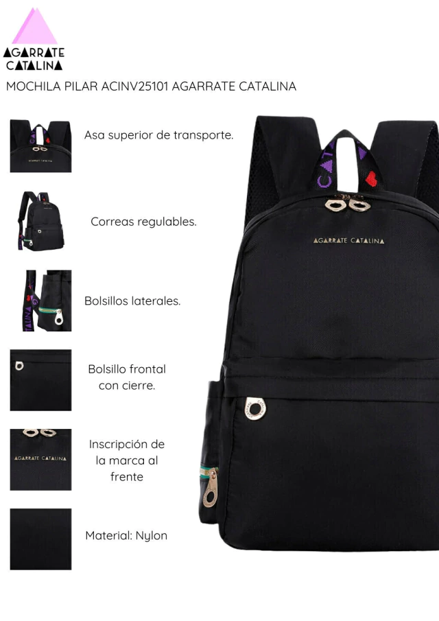 Mochila Pilar agarrate Catalina — imagen 7