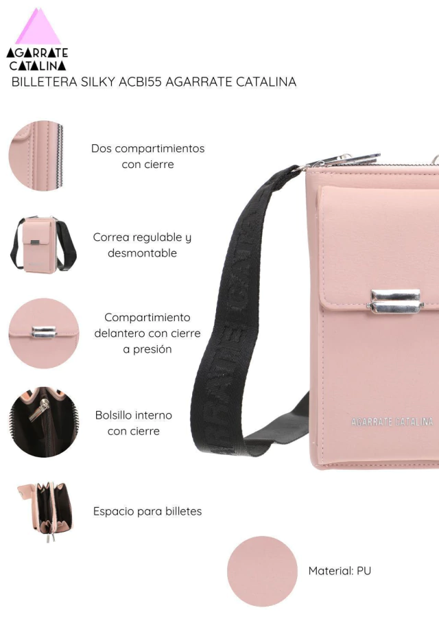 Billetera Silky Agarrate Catalina de Bashop — imagen 5
