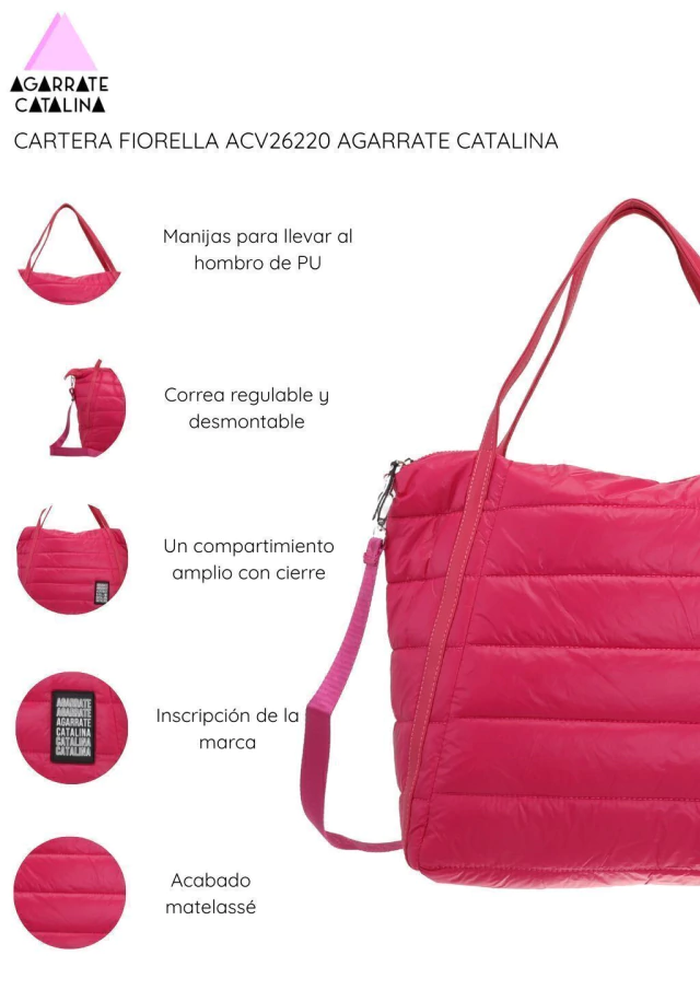 Cartera Fiorella Agarrate Catalina de Bashop — imagen 4