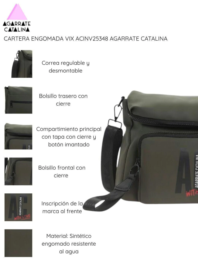 Cartera engomada Vix Agarrate Catalina de Bashop — imagen 7