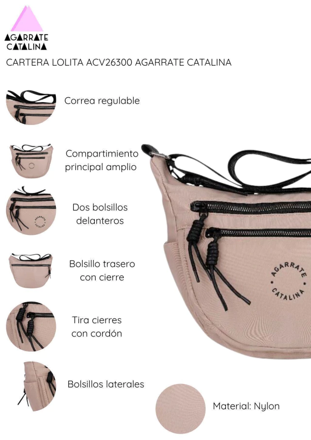 Cartera Lolita Agarrate Catalina de Bashop — imagen 7
