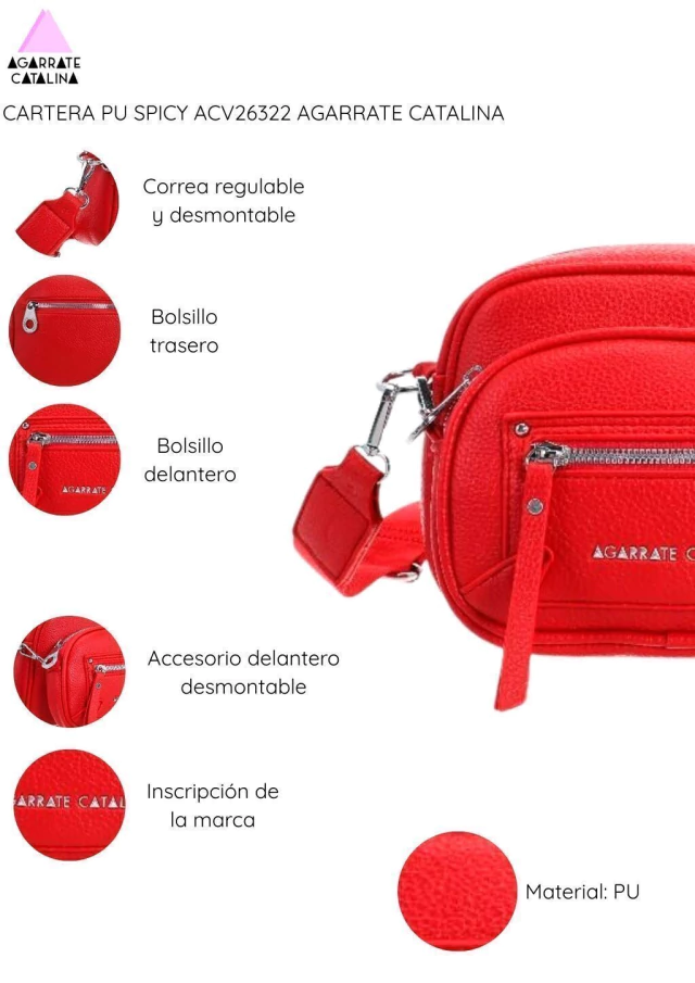 Cartera Pu Spicy de Bashop — imagen 5