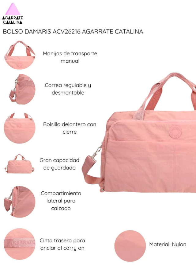 Bolso Damaris Agarrate Catalina de Bashop — imagen 4
