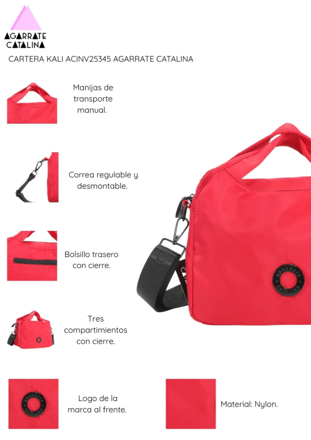 Cartera kali agarrate catalina — imagen 7