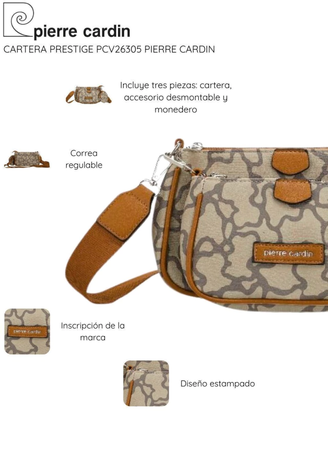 Cartera prestige Pierre Cardin — imagen 6