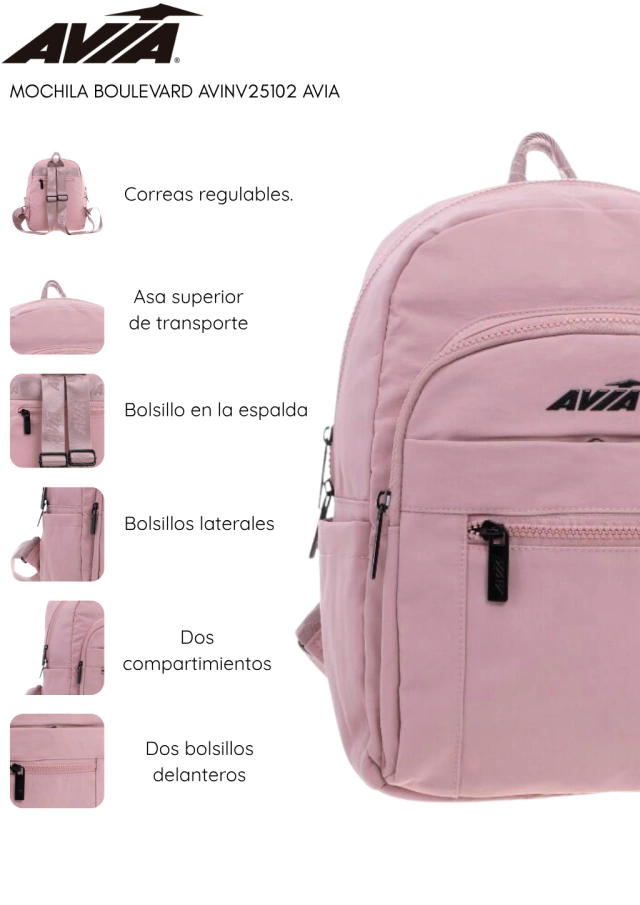 Mochila Boulevard Avia — imagen 4
