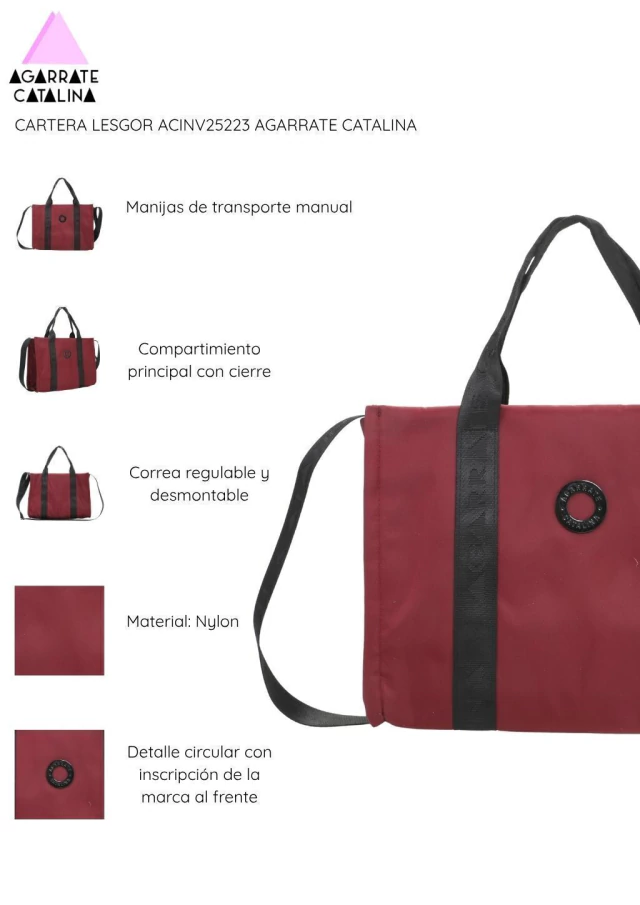 Cartera Lesgor Agarrate Catalina de Bashop — imagen 5