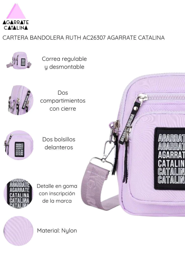 Cartera bandolera Ruth de Bashop — imagen 6