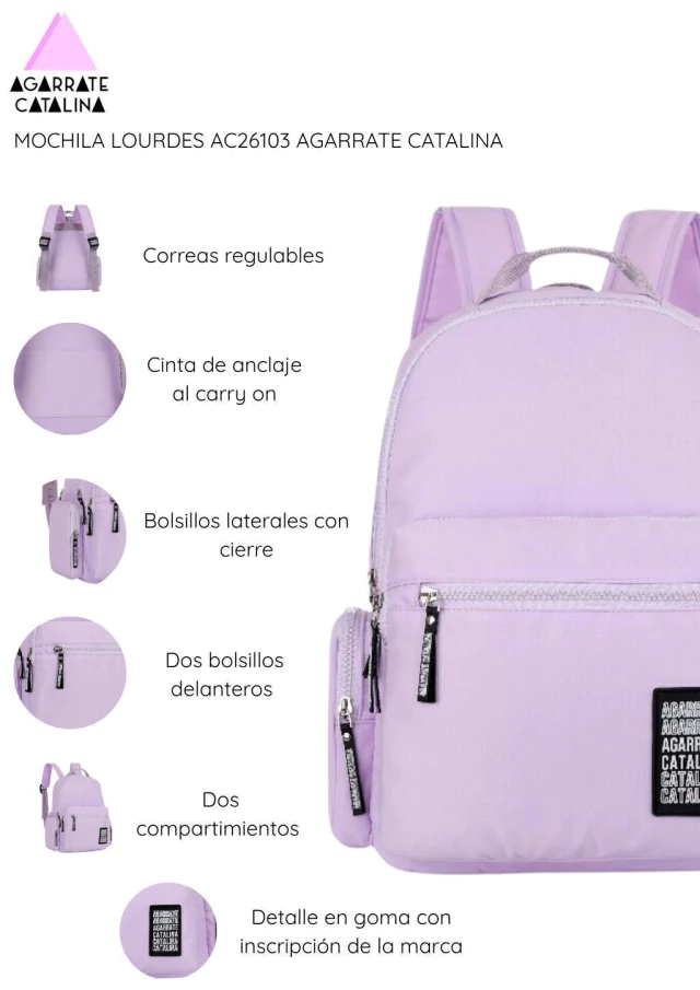 Mochila Lourdes de Bashop — imagen 4