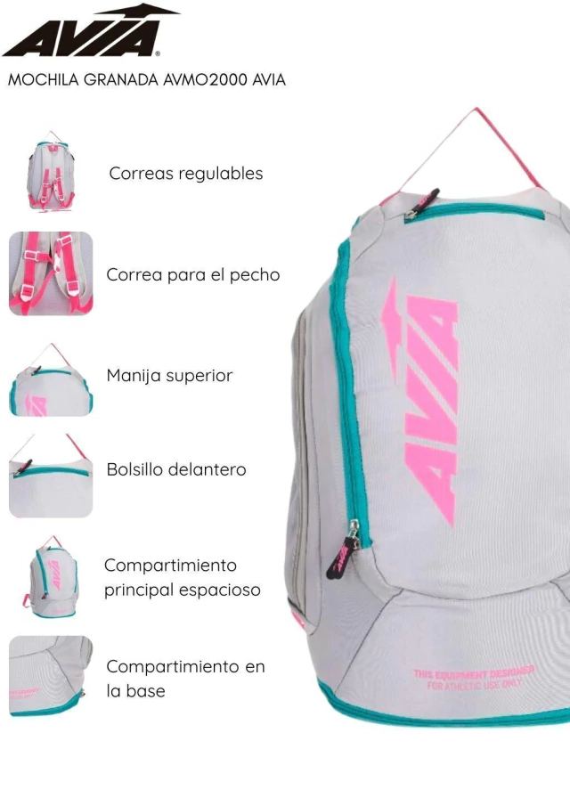 Mochila Granada Avia de Bashop — imagen 4