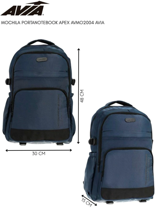 Mochila portanotebook apex avia de Bashop — imagen 5