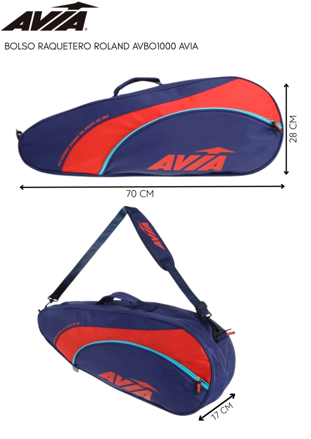 Bolso raquetero Roland Avia — imagen 6