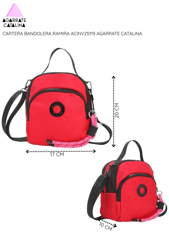 Cartera bandolera Ramira Agarrate Catalina de Bashop — imagen 7