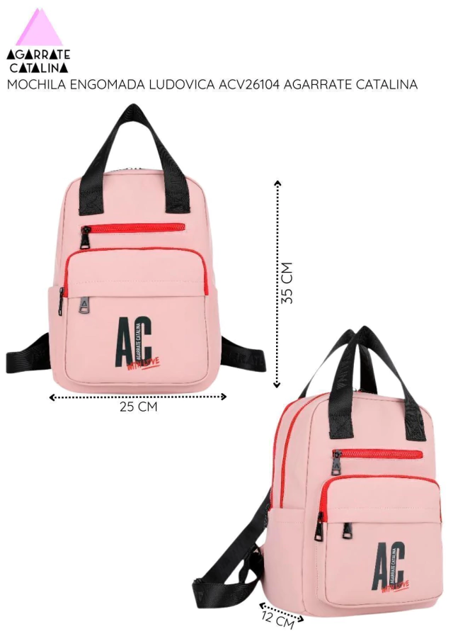 Mochila engomada Ludovica de Bashop — imagen 8